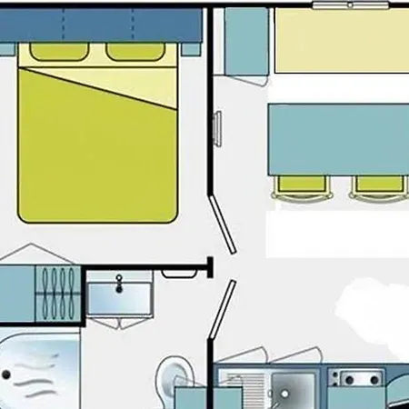 Mobil-home Cosy Avec Terrasse A - Api-1-52-490
