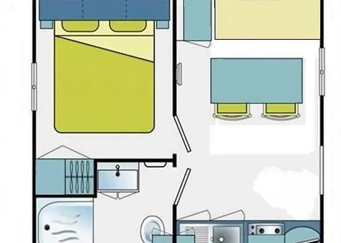 Mobil-home Cosy Avec Terrasse A - Api-1-52-490
